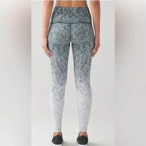 Lululemon Wunder Under Pant Hi-Rise spacebone yoga athletic stretch leggings 6
